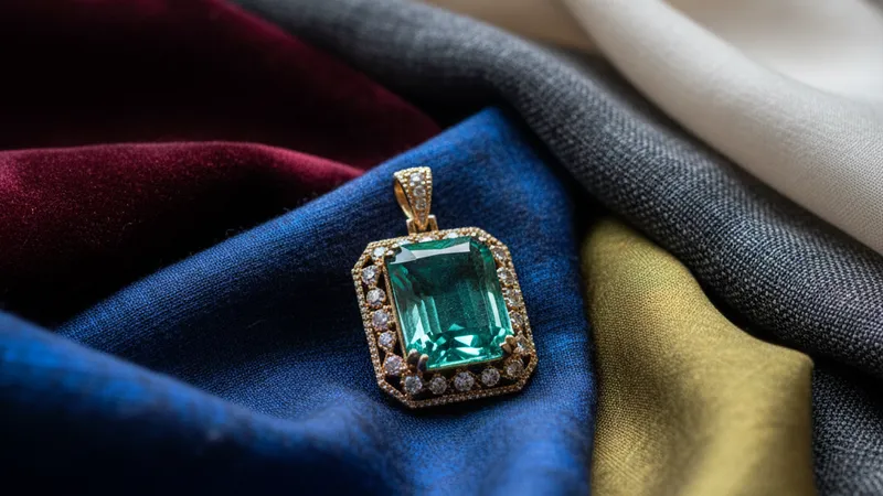 La polyvalence des pendentifs en émeraude