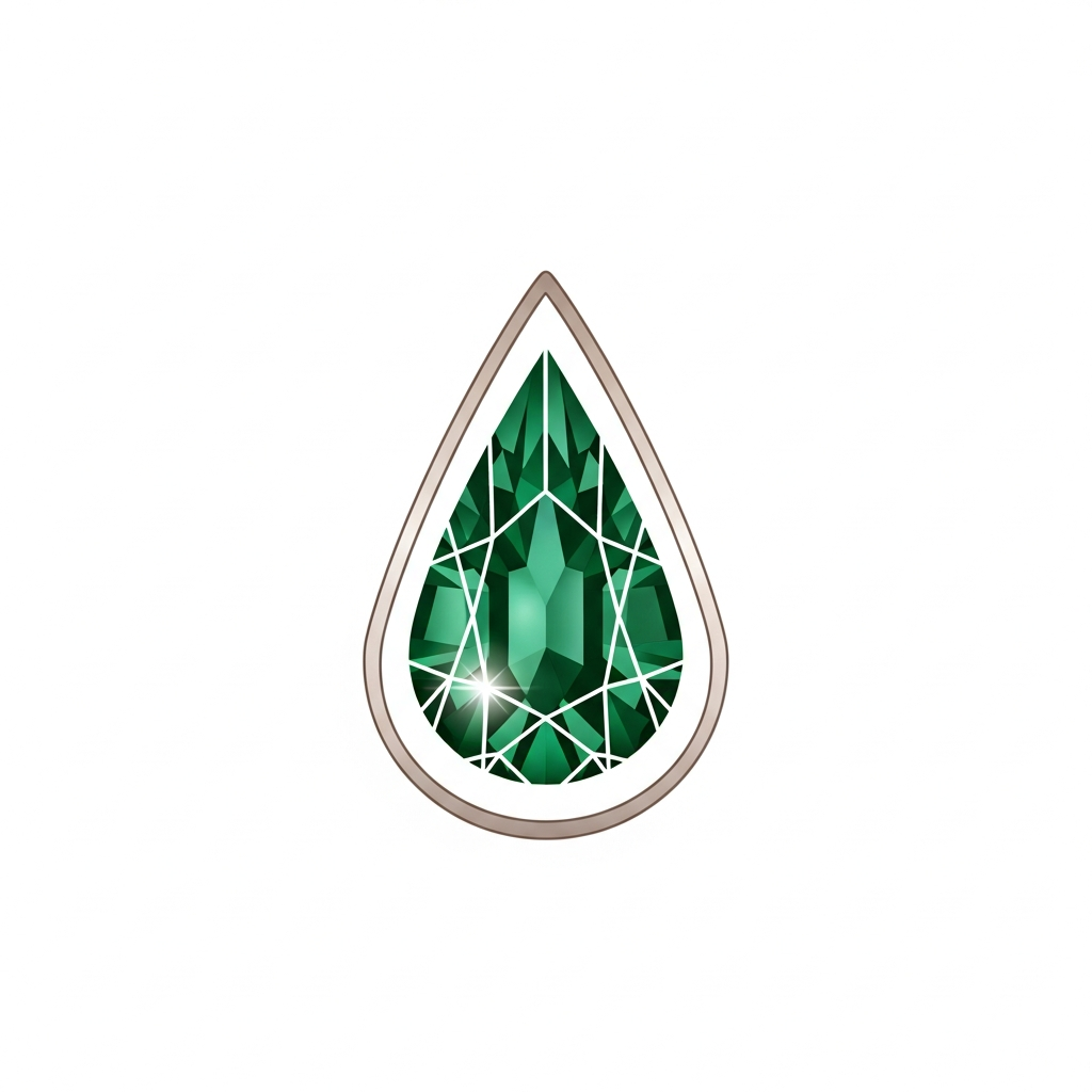 Pendentif Emeraude